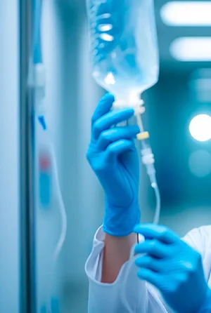 Капельница в стационаре *